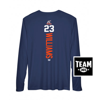 Team 365 Youth & Men's Zone Performance Long-Sleeve T-Shirt - EC Bullets Softball