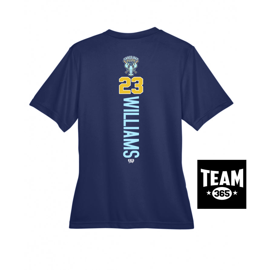 Team 365 TT11W Women's Zone Performance T-Shirt - Casco Bay Elite Baseball