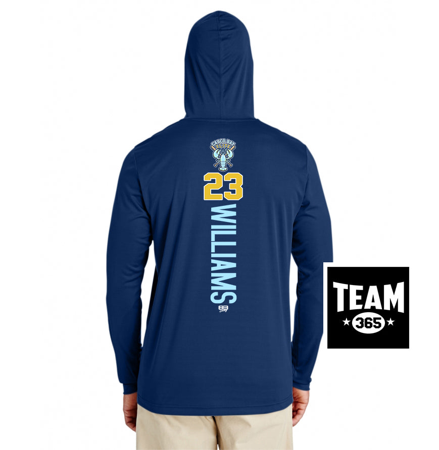 Team 365 Youth & Men's Zone Performance Hoodie - Casco Bay Elite Baseball