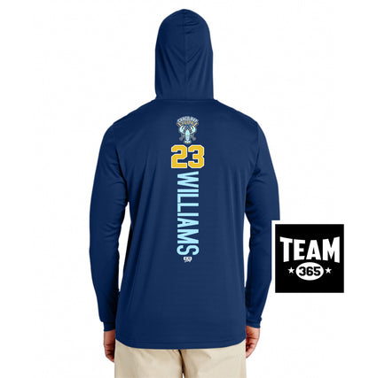 Team 365 Youth & Men's Zone Performance Hoodie - Casco Bay Elite Baseball