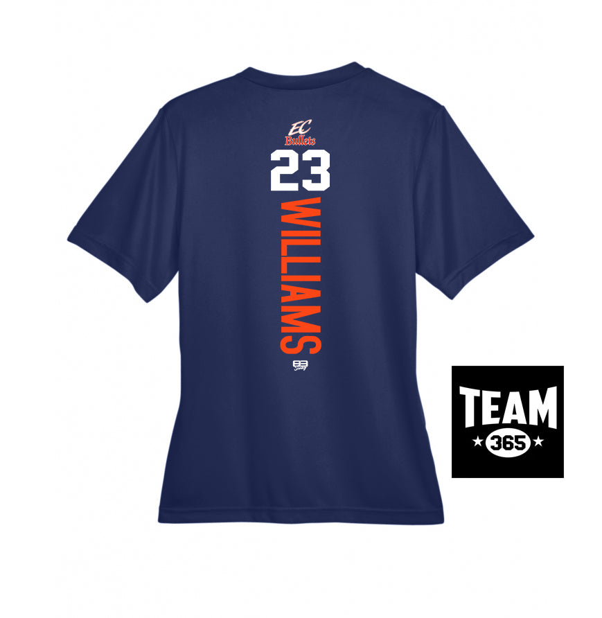 Team 365 TT11W Women's Zone Performance T-Shirt - EC Bullets Softball