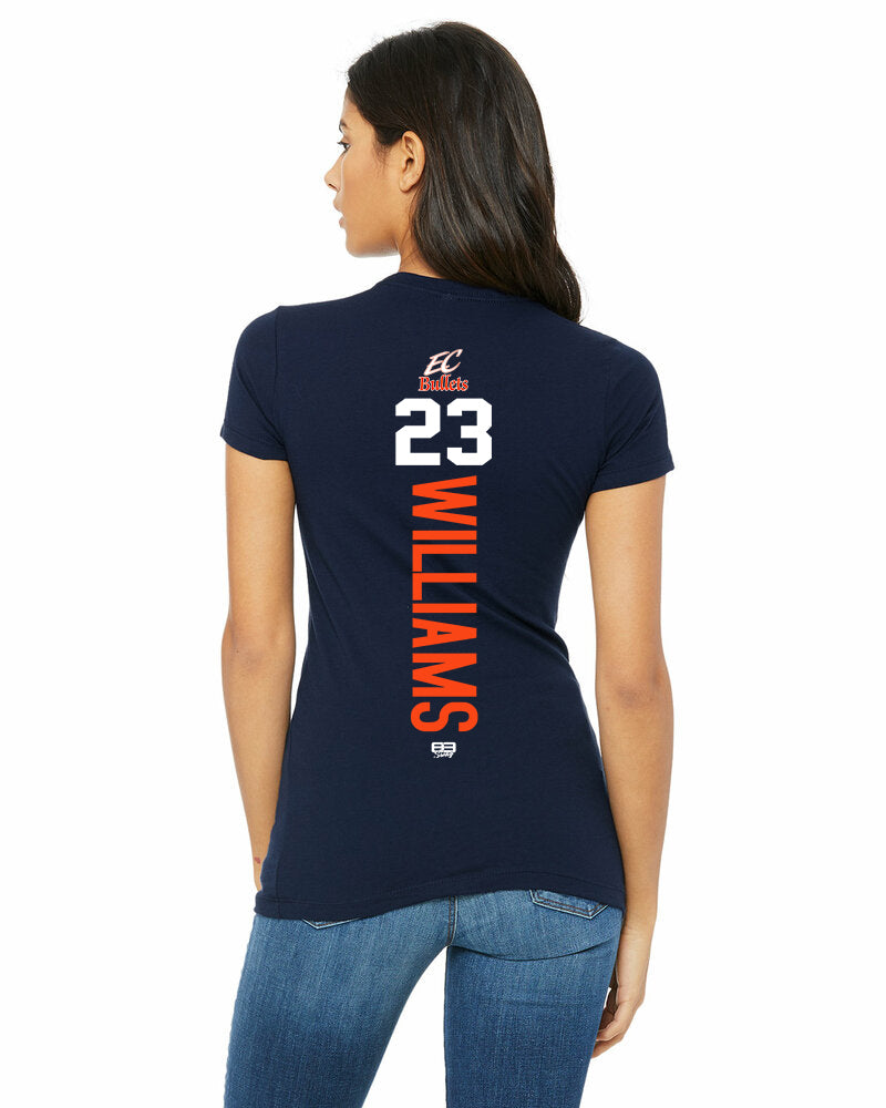Bella + Canvas 6004 Women's The Favorite T-Shirt - EC Bullets Softball