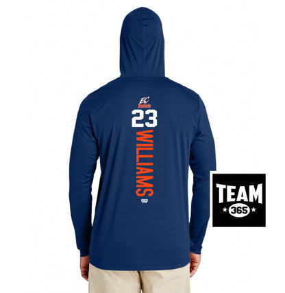 Team 365 Youth & Men's Zone Performance Hoodie - EC Bullets Softball