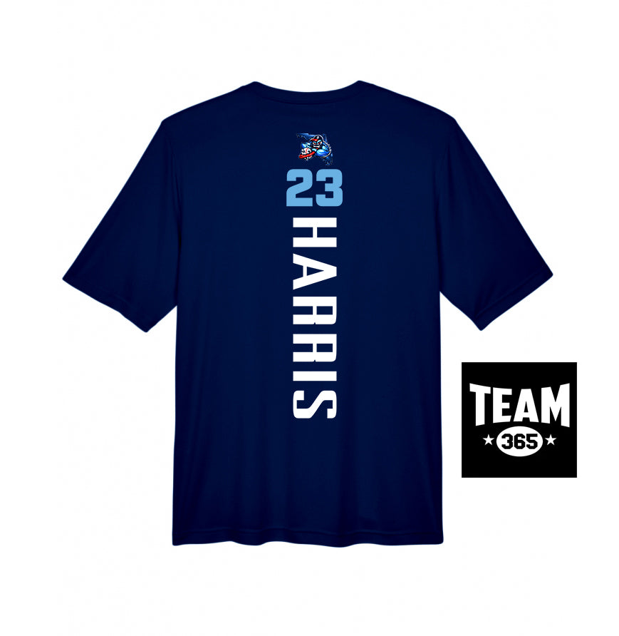 APEX Team 365 Youth & Men's Zone Performance T-Shirt - FCA Blueclaws Baseball