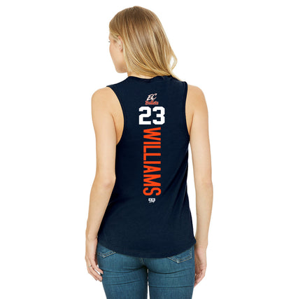 Bella + Canvas B6003 Women's Jersey Muscle Tank - EC Bullets Softball
