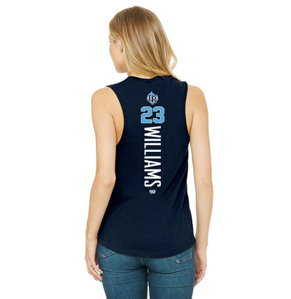 Bella + Canvas B6003 Women's Jersey Muscle Tank - Reign Baseball