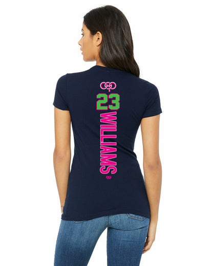 Bella + Canvas 6004 Women's The Favorite T-Shirt - OSP Gorilla Queens Softball