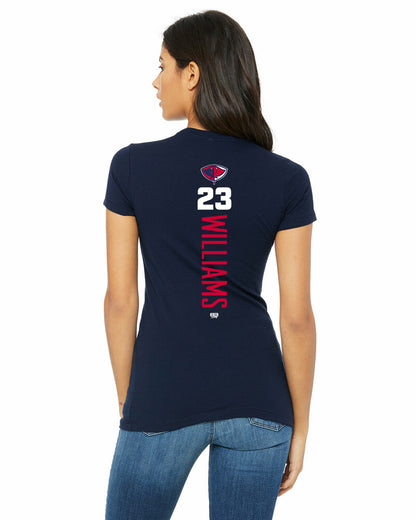 Bella + Canvas 6004 Women's The Favorite T-Shirt - Pasco Stingers Baseball