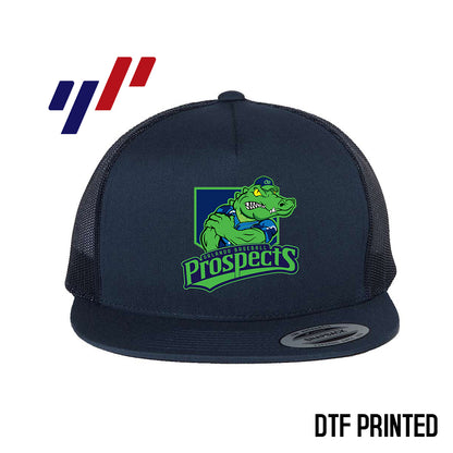 Yupoong 6006 Adult 5-Panel Classic Trucker Hat - DTF PRINTED - OBP - Swamp Kings