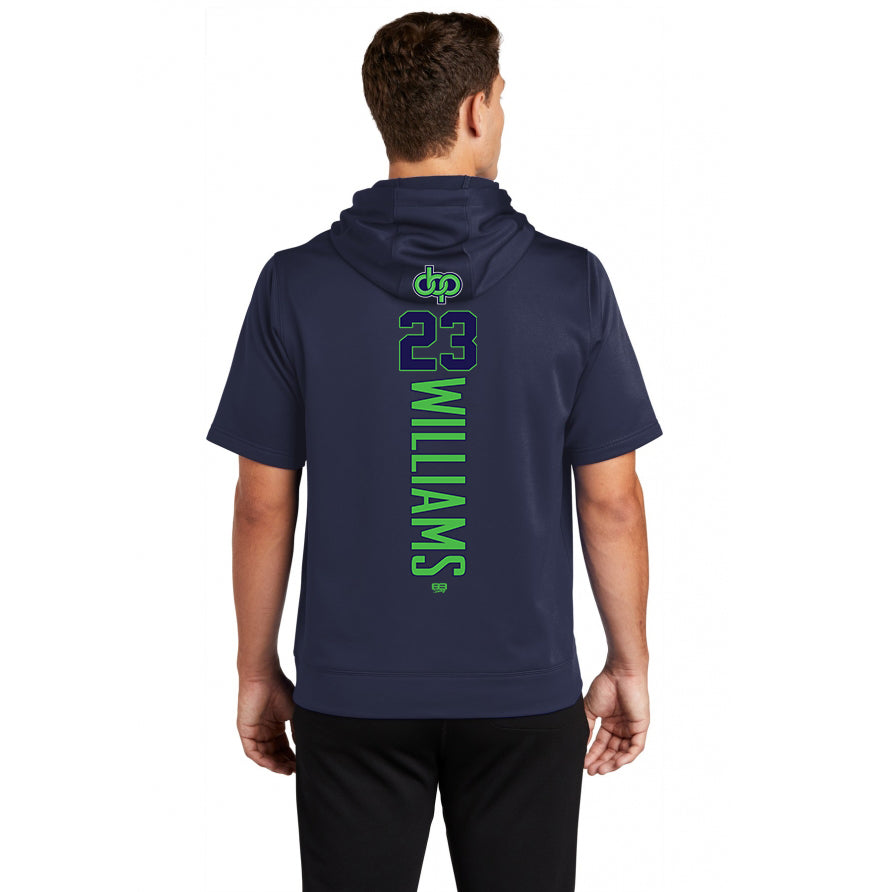 Sport-Tek Sport-Wick Fleece Short Sleeve Hooded Pullover ST251 - OBP