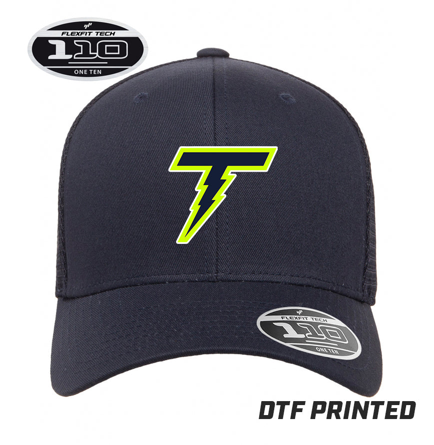 Flexfit 110M Adult 110reg Mesh Cap DTF PRINTED - Ponte Vedra Thunder Baseball
