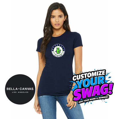 Bella + Canvas 6004 Women's The Favorite T-Shirt - Indy Clutch Baseball