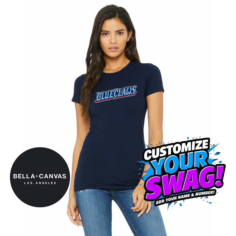 Bella + Canvas 6004 Women's The Favorite T-Shirt - FCA Blueclaws Baseball