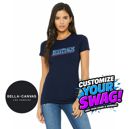 Bella + Canvas 6004 Women's The Favorite T-Shirt - FCA Blueclaws Baseball