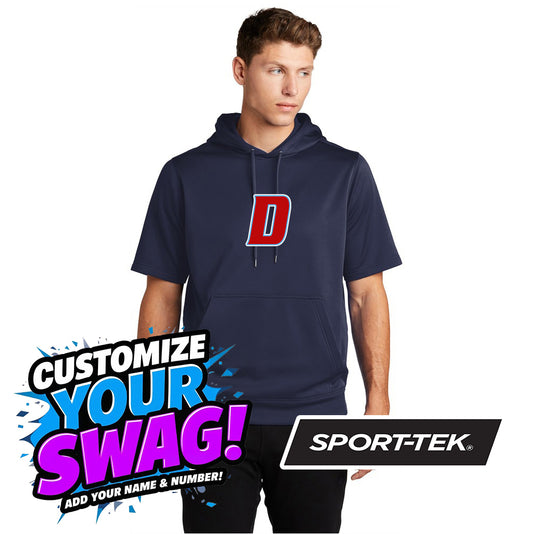 Sport-Tek Sport-Wick Fleece Short Sleeve Hooded Pullover ST251 - North Florida Dynasty