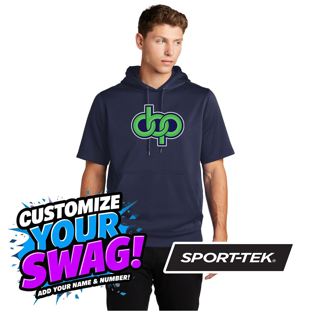 Sport-Tek Sport-Wick Fleece Short Sleeve Hooded Pullover ST251 - OBP