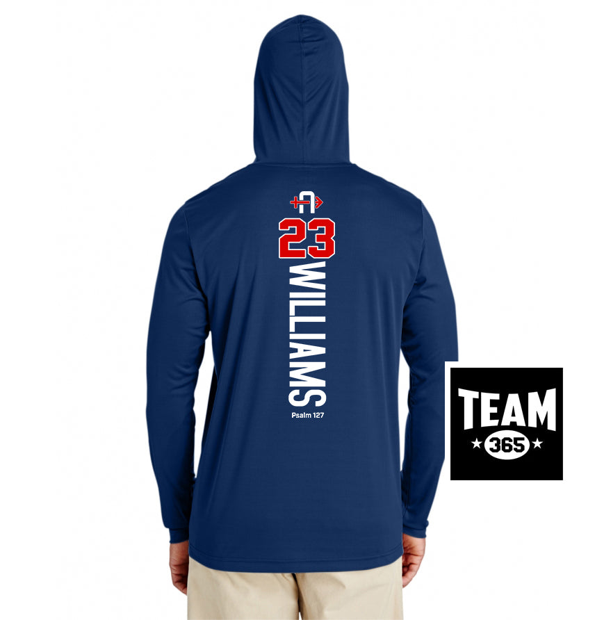 Team 365 Youth & Men's Zone Performance Hoodie - Arrows Baseball