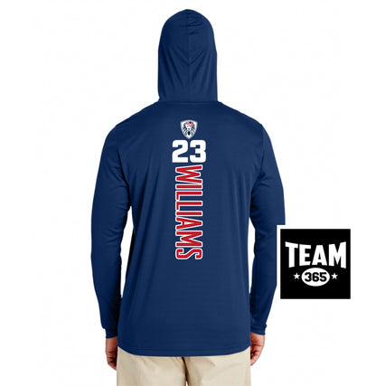 Team 365 Youth & Men's Zone Performance Hoodie - Orlando Lions Baseball