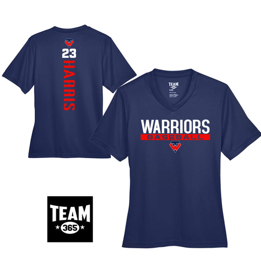 Team 365 TT11W Women's Zone Performance T-Shirt - Tampa Warriors Baseball