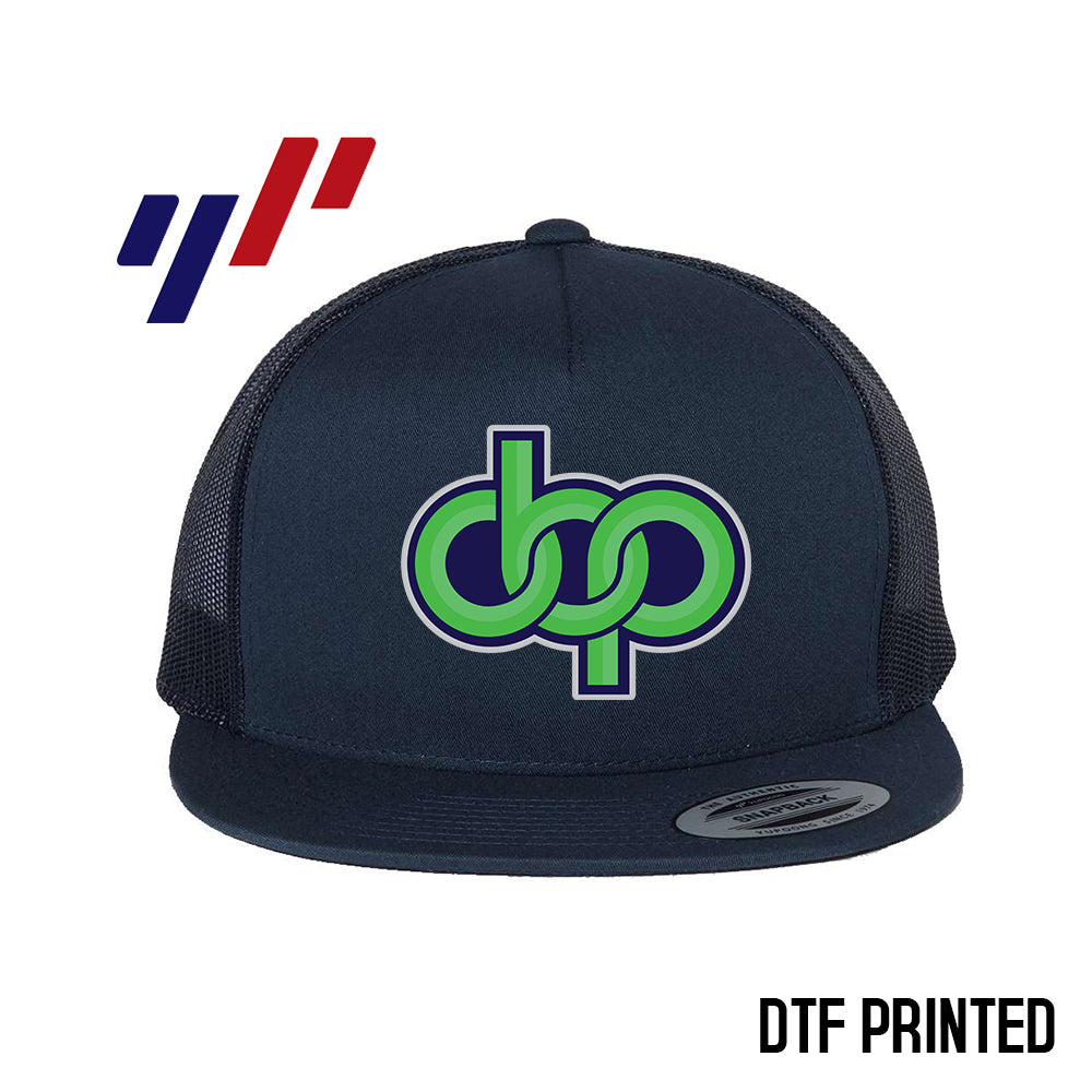 Yupoong 6006 Adult 5-Panel Classic Trucker Hat - DTF PRINTED - OBP