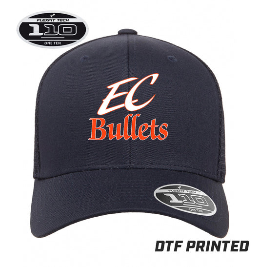 Flexfit 110M Adult 110reg Mesh Cap DTF PRINTED - EC Bullets Softball