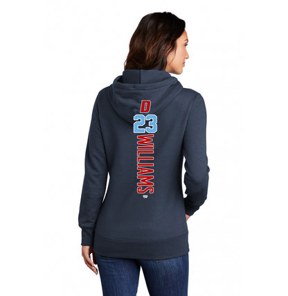 Port & Company Women's Core Fleece Pullover Hooded Sweatshirt LPC78H - North Florida Dynasty