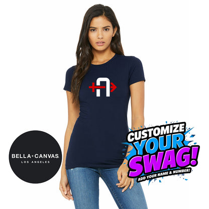 Bella + Canvas 6004 Women's The Favorite T-Shirt - Arrows Baseball