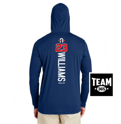 Team 365 Youth & Men's Zone Performance Hoodie - Arrows Baseball