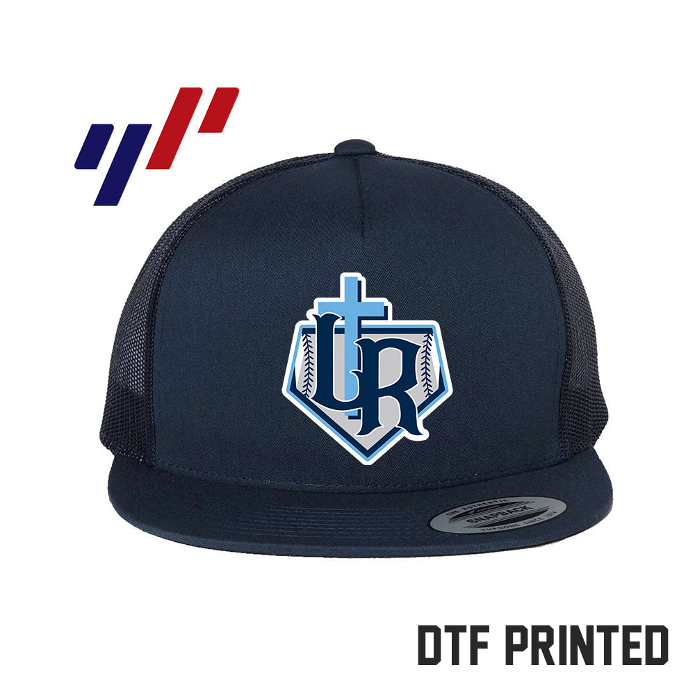 Yupoong 6006 Adult 5-Panel Classic Trucker Hat - DTF PRINTED - Reign Baseball