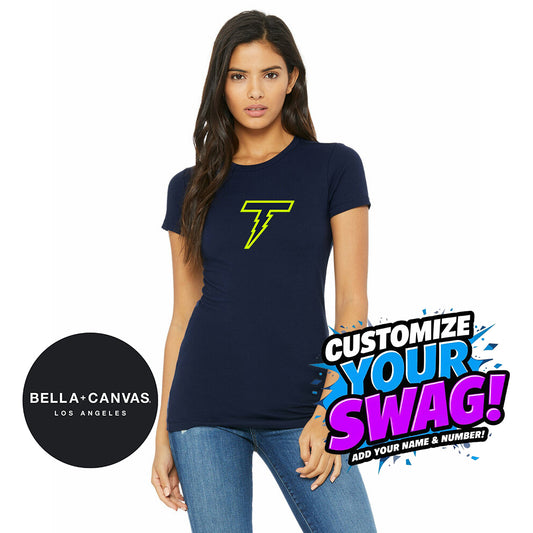 Bella + Canvas 6004 Women's The Favorite T-Shirt - Ponte Vedra Thunder Baseball