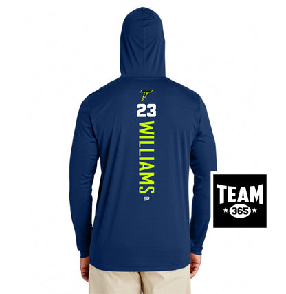 Team 365 Youth & Men's Zone Performance Hoodie - Ponte Vedra Thunder Baseball