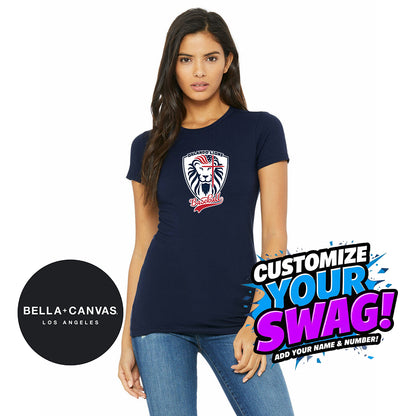 Bella + Canvas 6004 Women's The Favorite T-Shirt - Orlando Lions Baseball