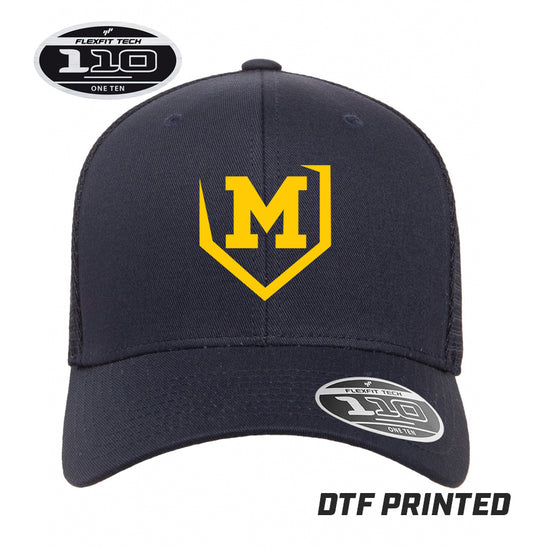 Flexfit 110M Adult 110reg Mesh Cap DTF PRINTED - Midland Bandits Baseball