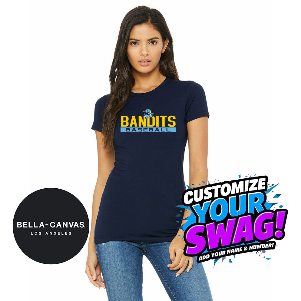 Bella + Canvas 6004 Women's The Favorite T-Shirt - Bold City Bandits Baseball