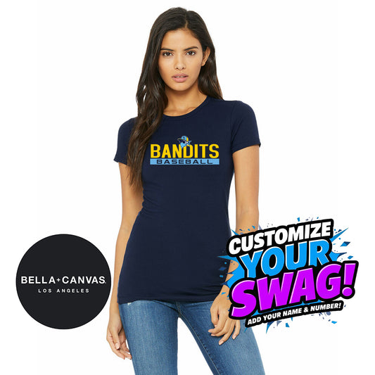 Bella + Canvas 6004 Women's The Favorite T-Shirt - Bold City Bandits Baseball