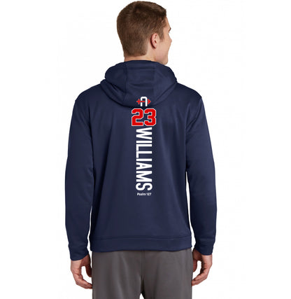 Sport-Tek Sport-Wick Fleece Hooded Pullover F244 - Arrows Baseball