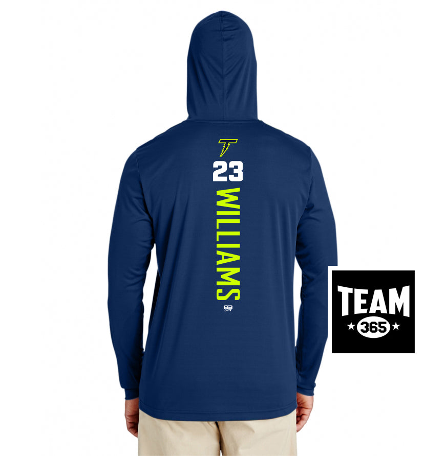 Team 365 Youth & Men's Zone Performance Hoodie - Ponte Vedra Thunder Baseball