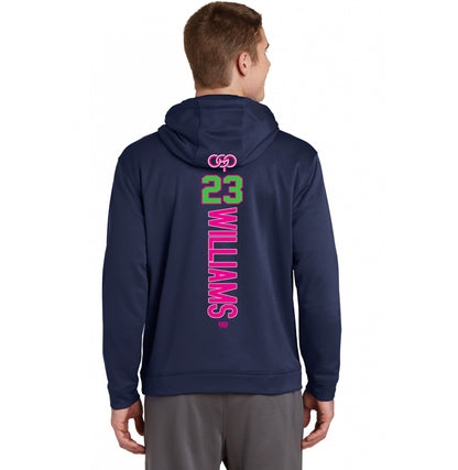 Sport-Tek Sport-Wick Fleece Hooded Pullover F244 - OSP Gorilla Queens Softball