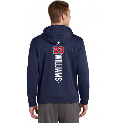 Sport-Tek Sport-Wick Fleece Hooded Pullover F244 - KY Rockers Softball