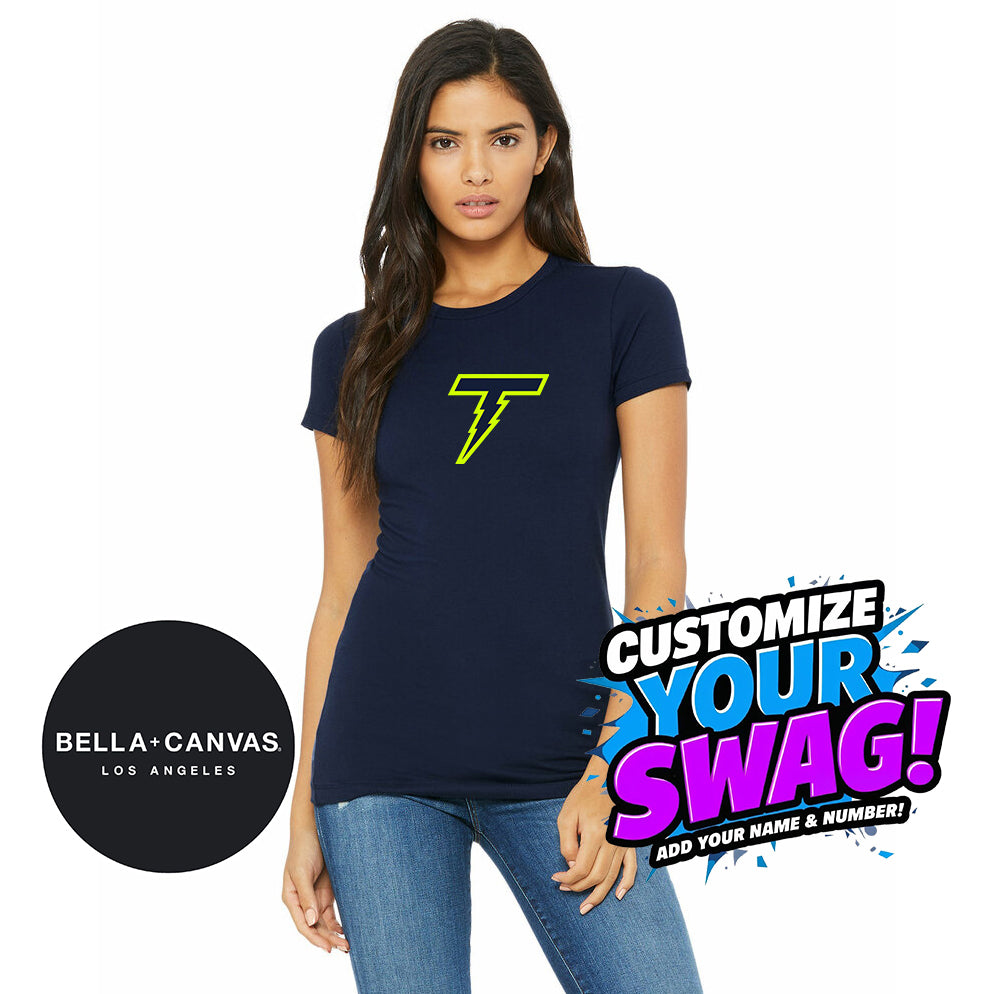 Bella + Canvas 6004 Women's The Favorite T-Shirt - Ponte Vedra Thunder Baseball