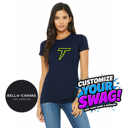 Bella + Canvas 6004 Women's The Favorite T-Shirt - Ponte Vedra Thunder Baseball