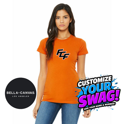 Bella + Canvas 6004 Women's The Favorite T-Shirt - FCF Flight Baseball