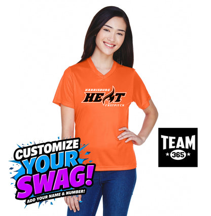 Team 365 TT11W Women's Zone Performance T-Shirt - Harrisburg Heat Softball