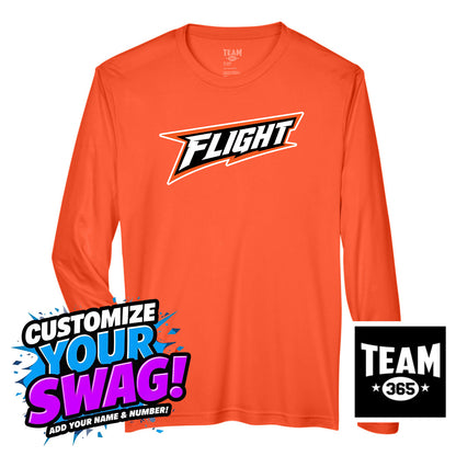 Team 365 Youth & Men's Zone Performance Long-Sleeve T-Shirt - FCF Flight Baseball
