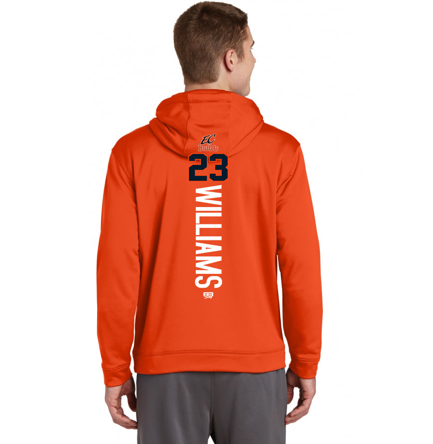Sport-Tek Sport-Wick Fleece Hooded Pullover F244 - EC Bullets Softball