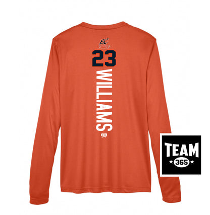 Team 365 TT11WL Women's Zone Performance Long-Sleeve T-Shirt - EC Bullets Softball