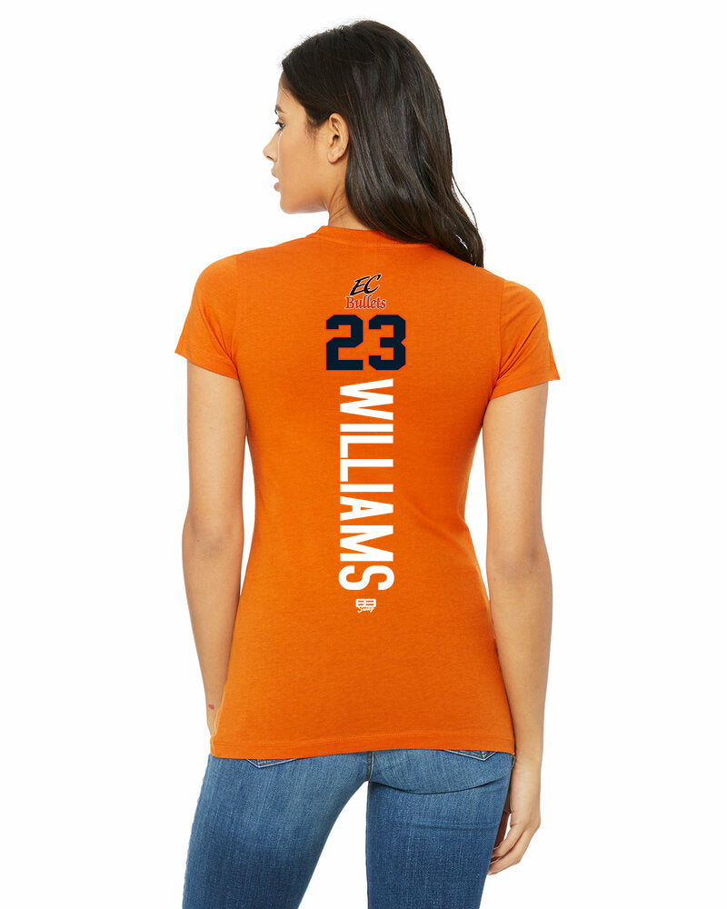 Bella + Canvas 6004 Women's The Favorite T-Shirt - EC Bullets Softball