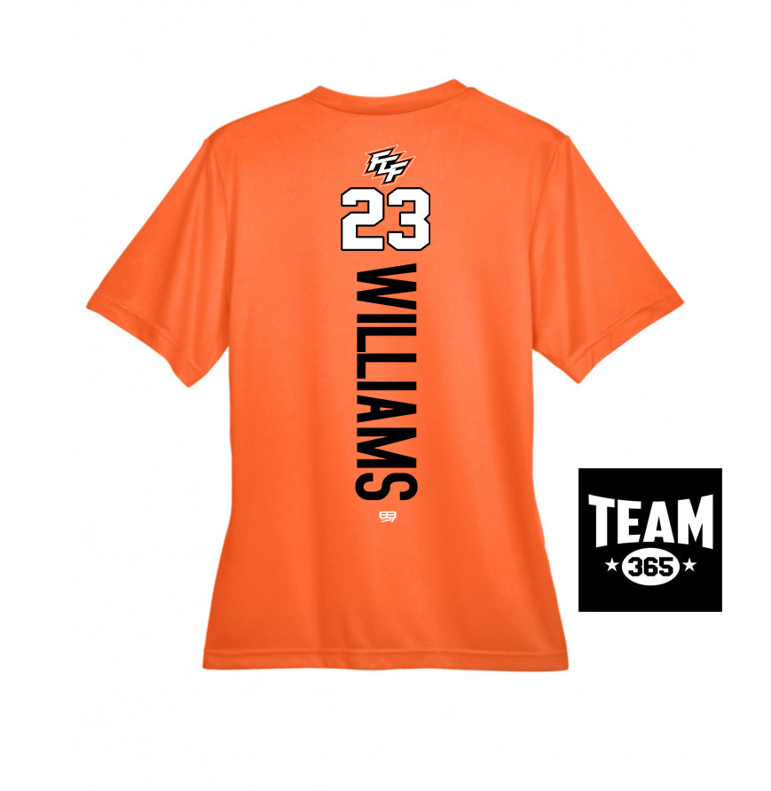 Team 365 TT11W Women's Zone Performance T-Shirt - FCF Flight Baseball