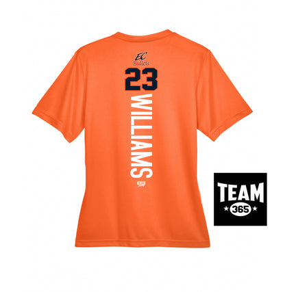 Team 365 TT11W Women's Zone Performance T-Shirt - EC Bullets Softball