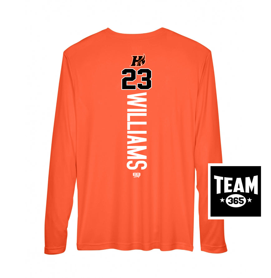 Team 365 Youth & Men's Zone Performance Long-Sleeve T-Shirt - Harrisburg Heat Softball